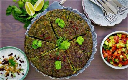 کوکو سبزی خشکبار و سبزی خشک فردوس ناب
